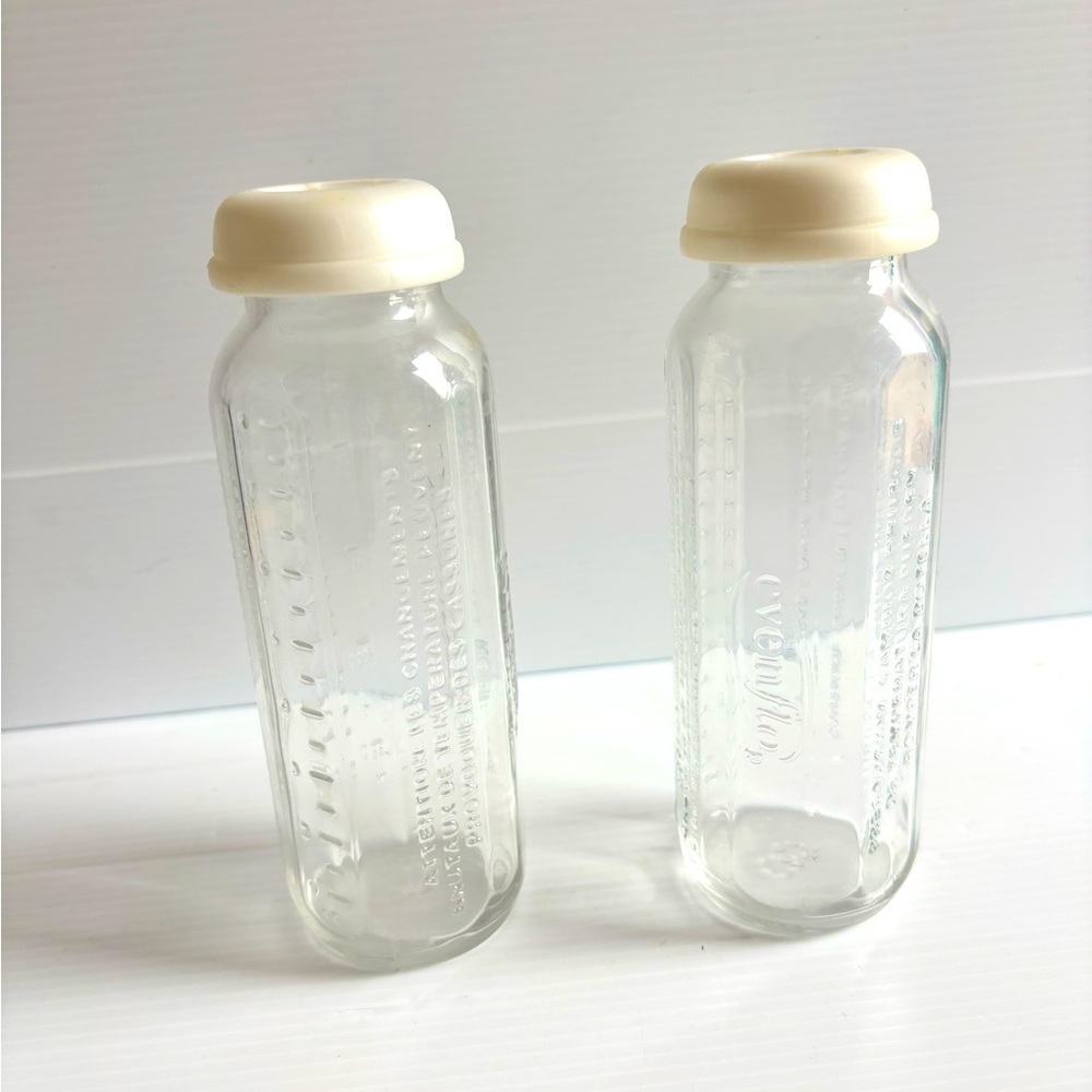 Vintage Evenflo Glass Baby Bottles
